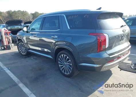 2025 Hyundai Palisade Calligraphy from USA, damaged, VIN KM8R74GE8SU879153